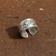 999 Silver Koi Fish Lotus Wealth Ring 999 Silver Koi Fish Lotus Wealth Ring