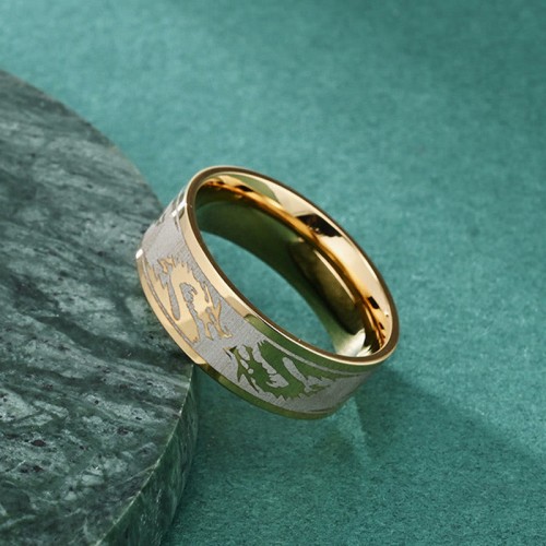 Dragon Carved Strength Protection Ring Dragon Carved Strength Protection Ring